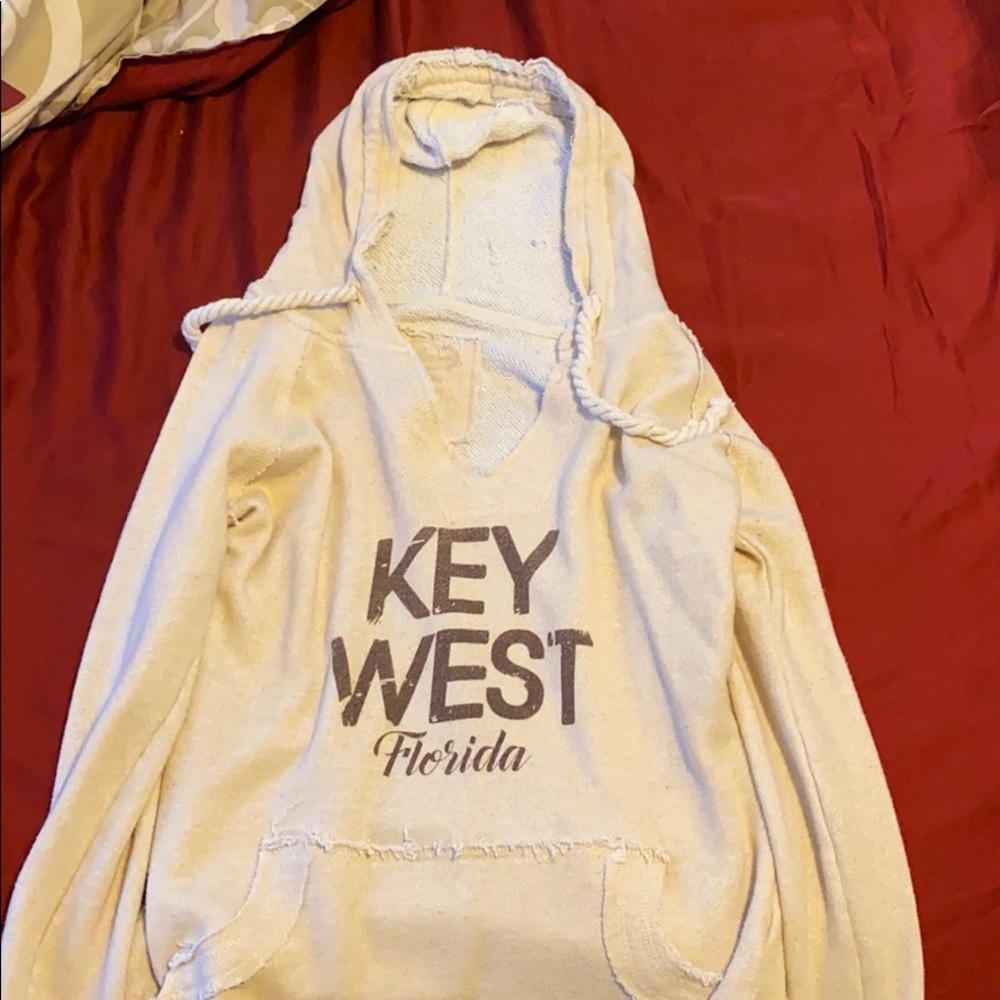 Tan key west hoodie